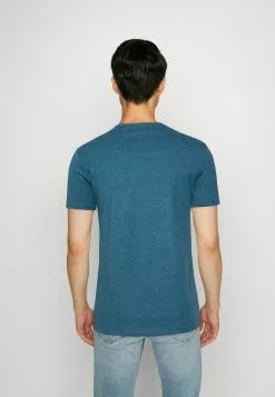 Pier One 5 PACK - T-shirt Basic - Mottled Blue/light Green/off-white -Pier One Sklep 92b3aeb6acd54c0096689803c138ac14