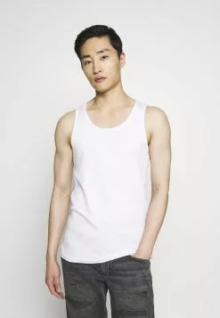 Pier One 3 PACK - Top - White/black -Pier One Sklep 96ee9a2668014691b3772c4bedb56cba