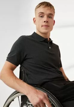 Pier One Koszulka Polo - Dark Grey