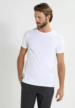 Pier One 2 PACK - T-shirt Basic - White 9 Pier One 2 PACK - T-shirt Basic - White -Pier One Sklep a0f5fa2f8c5d4463b6947fe6baa867d7
