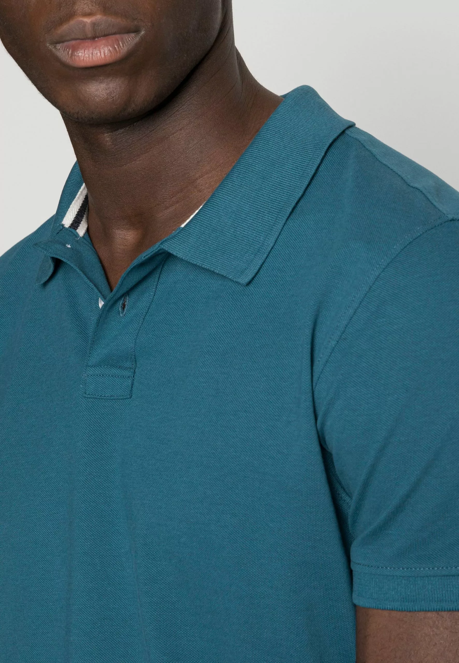 Pier One 2 PACK - Koszulka Polo - Petrol/black 8 Pier One 2 PACK - Koszulka Polo - Petrol/black - obrazek 6