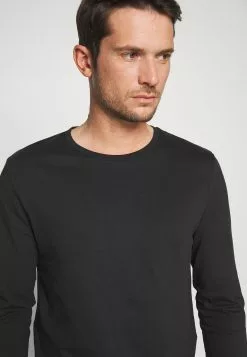 Pier One 2 PACK - Bluzka Z Długim Rękawem - White/black -Pier One Sklep abe5f01df1c144a5b727bffa4e9f9909