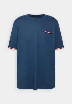 Pier One T-shirt Z Nadrukiem - Dark Blue