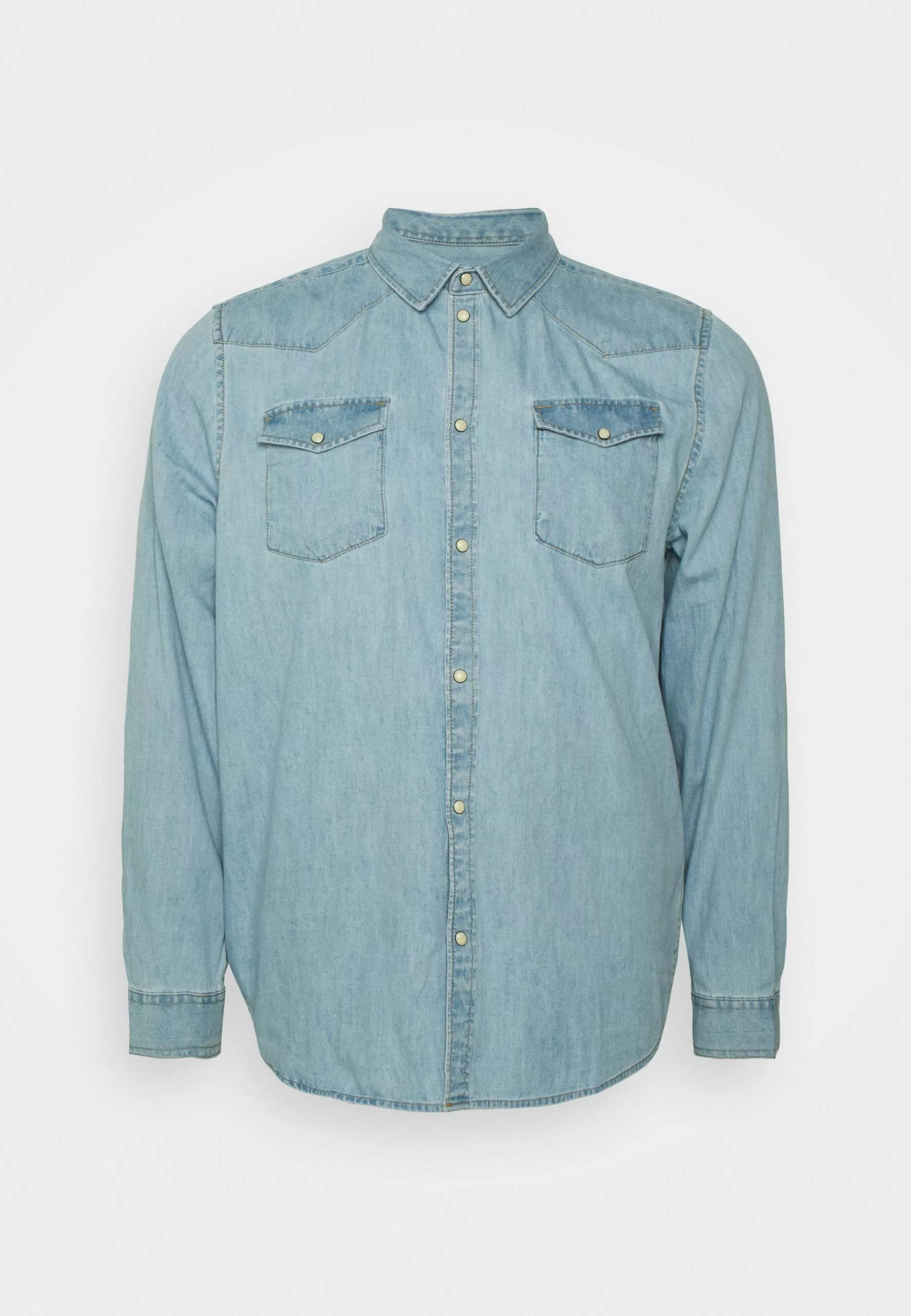 Pier One DENIM - Koszula - Light Blue Denim 3 Pier One DENIM - Koszula - Light Blue Denim