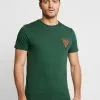 Pier One T-shirt Z Nadrukiem - Dark Green -Pier One Sklep c4738beb8a334726bfc86213fac15e12