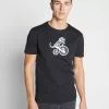 Pier One T-shirt Z Nadrukiem - Black -Pier One Sklep c4bd01202ac546df96d4d4bca1b31e5e