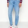 Pier One Jeansy Slim Fit - Light Blue
