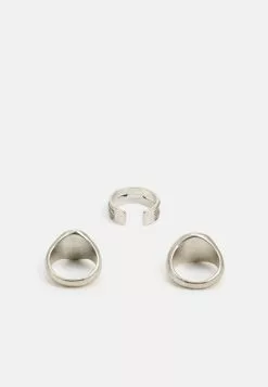 Pier One 3 PACK - Pierścionek - Silver-coloured