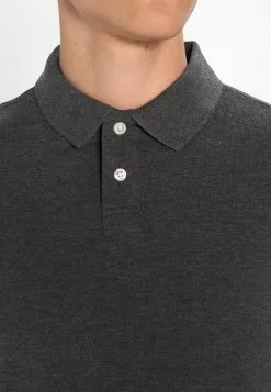 Pier One BASIC - Koszulka Polo - Dark Grey Melange -Pier One Sklep cd7646d63ed24c3b815a0a7ce1d0cf0e