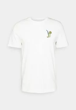 Pier One COCKTAIL TEE - T-shirt Z Nadrukiem - White -Pier One Sklep cf110fcc037e4ea986452afbc2447186