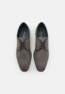 Pier One LEATHER - Oksfordki - Dark Grey 9 Pier One LEATHER - Oksfordki - Dark Grey -Pier One Sklep d23975841af045e1be7d4881d1e30800