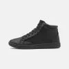 Pier One Sneakersy Wysokie - Black -Pier One Sklep d76841fa1d864ce295ce881c793a6454