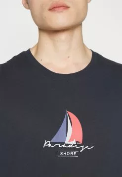 Pier One T-shirt Z Nadrukiem - Dark Blue -Pier One Sklep d7b3cbccab1a4d2db087bdf59a4adcfe