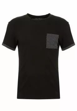 Pier One T-shirt Z Nadrukiem - Black 12 Pier One T-shirt Z Nadrukiem - Black -Pier One Sklep d8efdb77858147c4a862e0506d16e00e