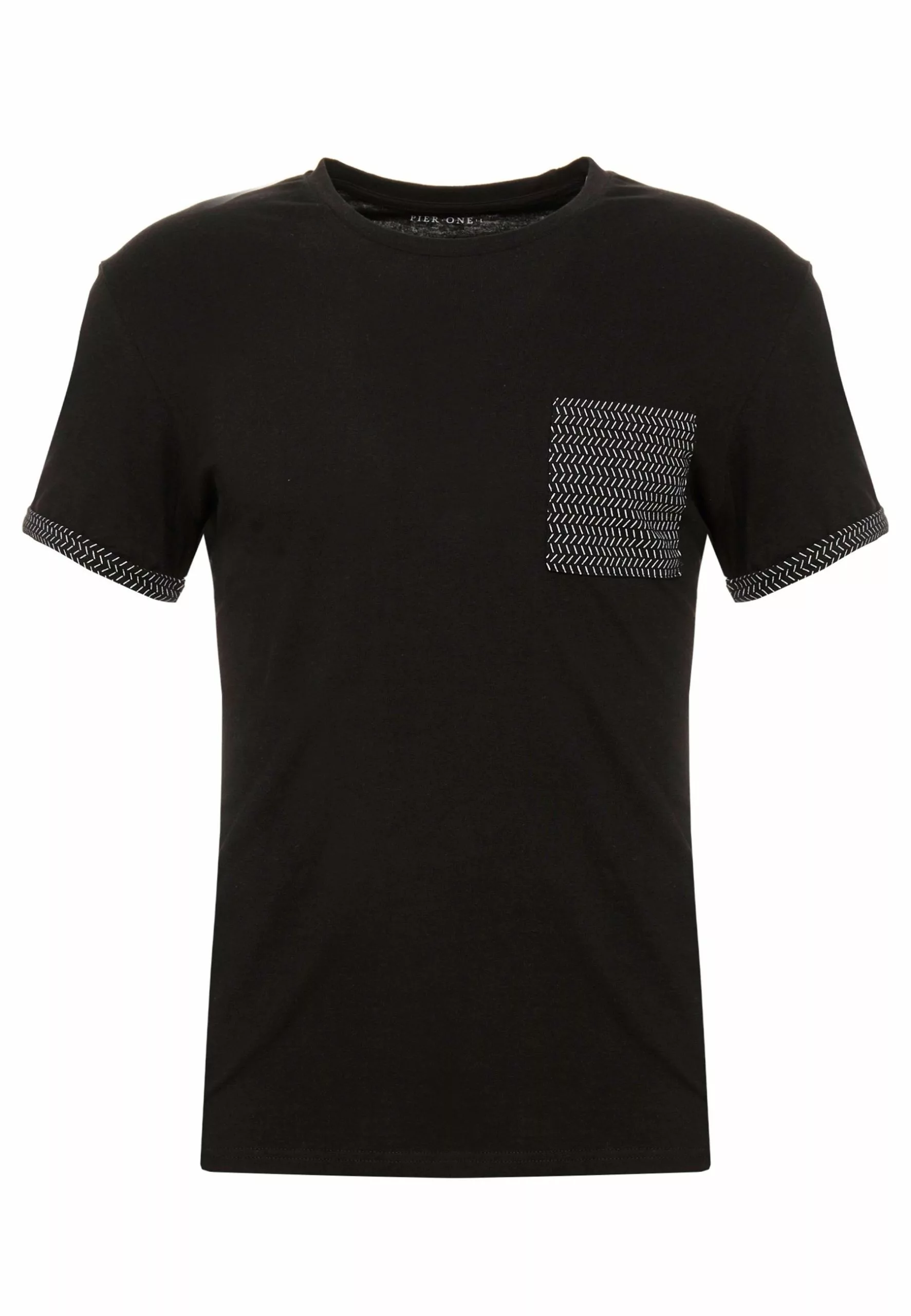 Pier One T-shirt Z Nadrukiem - Black 7 Pier One T-shirt Z Nadrukiem - Black - obrazek 5