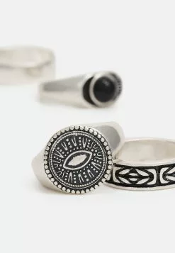 Pier One 5 PACK - Pierścionek - Silver-coloured 7 Pier One 5 PACK - Pierścionek - Silver-coloured -Pier One Sklep db6a637888e34ec5a4d8dceca3b8fe16