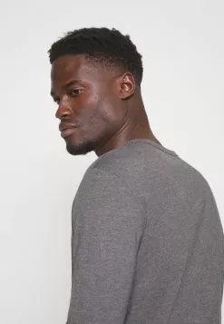 Pier One Bluzka Z Długim Rękawem - Dark Grey Melange -Pier One Sklep dca7c9e513d947e8b4fb652aa8572f1f