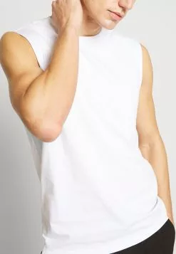 Pier One 3 PACK - T-shirt Basic - Grey/white/black -Pier One Sklep ddc181212b114a928b8f59830838a329