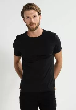 Pier One 2 PACK - T-shirt Basic - Black 9 Pier One 2 PACK - T-shirt Basic - Black -Pier One Sklep dee66c7e2e734d18983e6a98b1cdab15