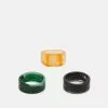 Pier One 3 PACK - Pierścionek - Black/green/orange 1 Pier One 3 PACK - Pierścionek - Black/green/orange -Pier One Sklep e0e17c68eb394d738bc8f7b1176a270e