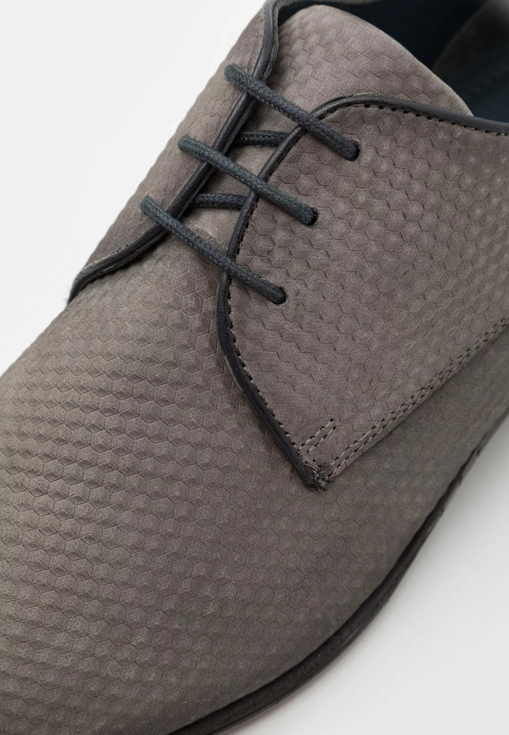 Pier One LEATHER - Oksfordki - Dark Grey 7 Pier One LEATHER - Oksfordki - Dark Grey - obrazek 5