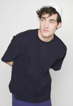 Pier One T-shirt Basic - Dark Blue -Pier One Sklep e58d92e476be459db48af8d26f4d2482