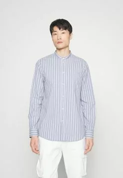 Pier One MUSCLE FIT STAND - Koszula - Blue