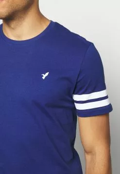 Pier One T-shirt Z Nadrukiem - Blue -Pier One Sklep e852d2ec59654f179a645449174c77e2