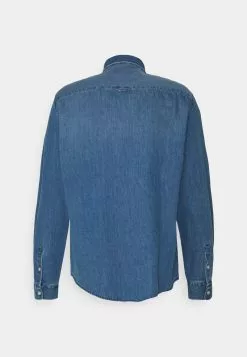 Pier One DENIM SHIRT - Koszula - Blue Denim -Pier One Sklep e982416344b44dc68811d3373546f4ff