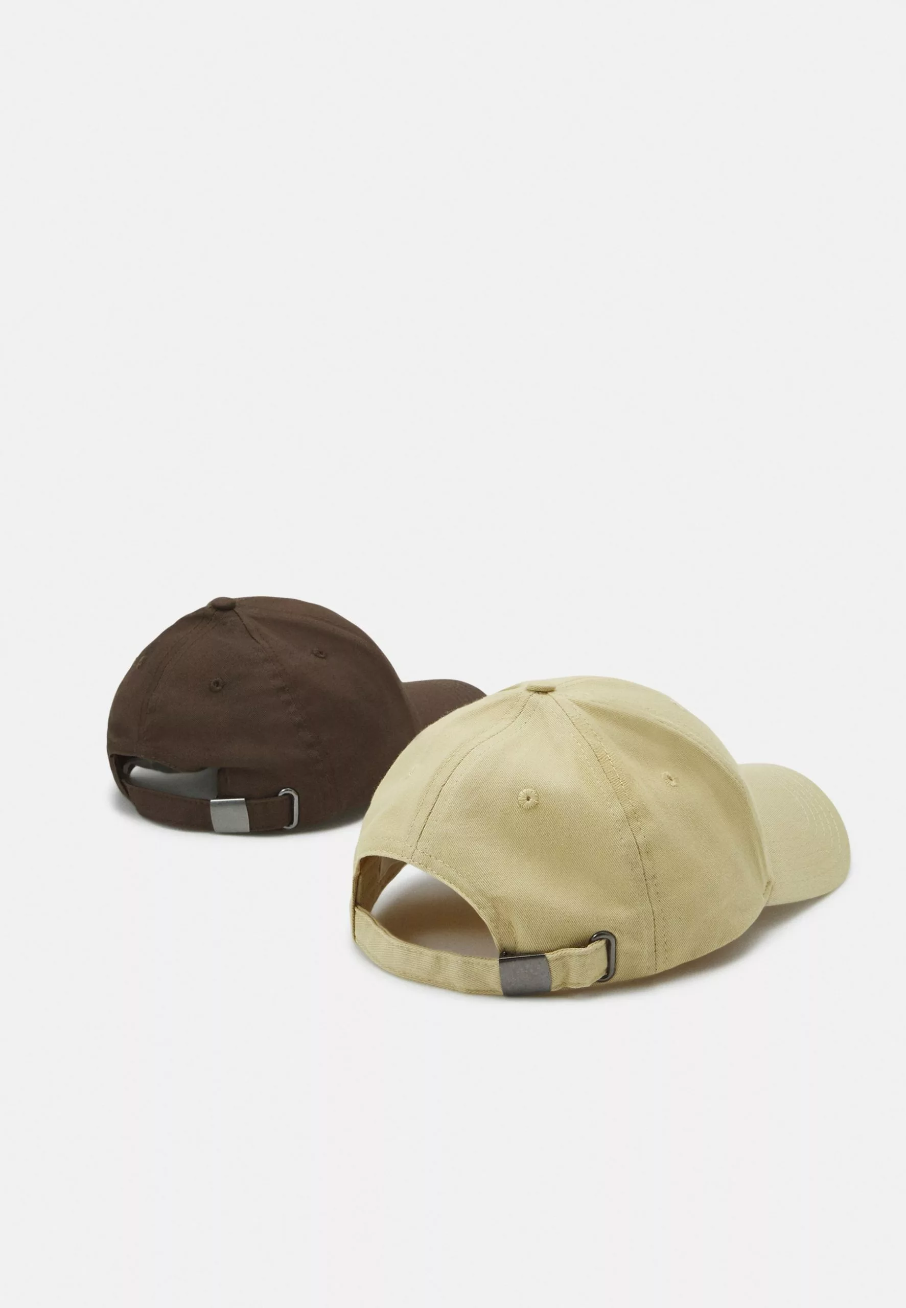 Pier One UNISEX 2 PACK - Czapka Z Daszkiem - Khaki/sand 3 Pier One UNISEX 2 PACK - Czapka Z Daszkiem - Khaki/sand