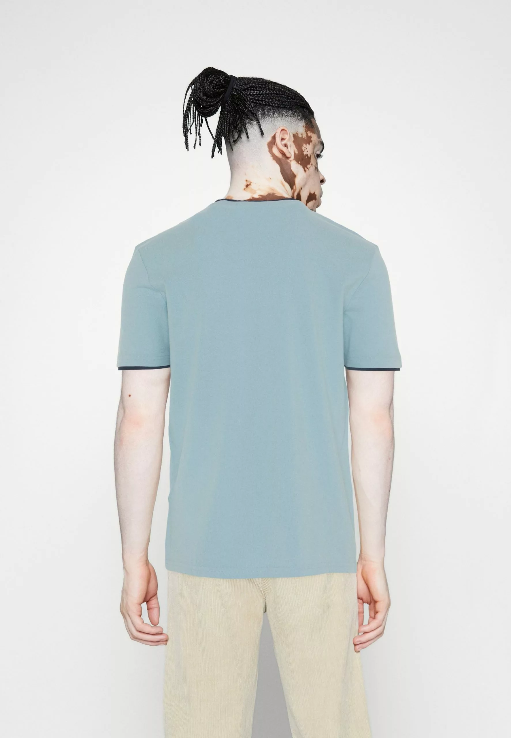 Pier One T-shirt Basic - Light Blue 5 Pier One T-shirt Basic - Light Blue - obrazek 3