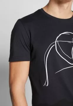 Pier One T-shirt Z Nadrukiem - Black -Pier One Sklep fb906ec04aff4e6db0632d0ee3a8dc32