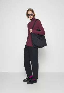 Pier One 2 PACK - Bluzka Z Długim Rękawem - Bordeaux/dark Blue