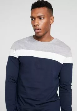 Pier One Bluzka Z Długim Rękawem - Grey/dark Blue 11 Pier One Bluzka Z Długim Rękawem - Grey/dark Blue -Pier One Sklep fe00904878e347c082c5811f3750ffa3